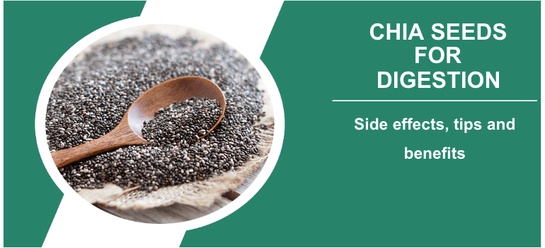 Chia seeds digestion title image