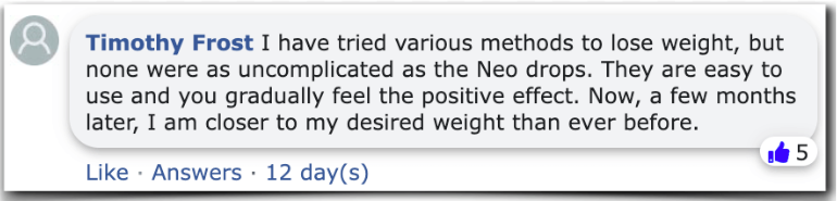 Neo Drops Reviews Experiences Review N-Drops