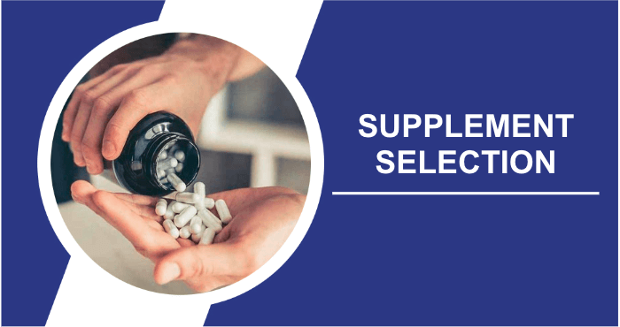 Supplement selection testosterone