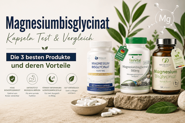 Magnesiumbisglycinat Test und Vergleich